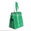 Green Grab Waterproof Insulated Custom Delivery Food Bag Food Delivery Cooler Bag