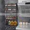 Wall Mount Spice Rack Organizer 5 Tier Height Adjustable Hanging Spice Shelf Storage for Kitchen Pantry Cabinet Door