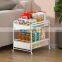 Cabinet Pull Out Organizer Kitchen Bathroom Sliding Drawer Shelf Under Sink Seasoning Accessories Storage  Rack