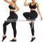 Custom Compression Yoga Pants Hooks Corset Breathable Plus Size Women High Waist Trainer Leggings
