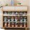 Trendy Entryways Space Saving 2022 Best Blue Amazing Plastic Stackable Shoes Storage Rack Organizer