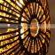 Water Hyacinth Round Pendant Lights Handmade Lighting Ceiling Decor Lampshade