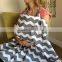 Grey Chevron Nursing Cover