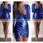 latest dress designs sexy slim halter dress ladies evening dress