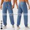 High Quality Breathable Quick Dry Cool Feeling Running Fitness Joggers Drawstring Bunched Casual Loose Trousers Men Jogger Pants