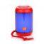 Portable Wireless Music Radio Player Box Multi Function Speakers Mini Transparent Colorful LED Light RGB Speaker