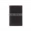 Slim and simple wholesale super-soft genuine leather tri-fold key case with key rings