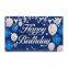 Large 60th Birthday Banners - Yard Sign Fabric for Outdoor Party Background