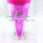 BPA Free plastic double wall freezer beer mug