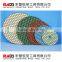 Flexible dry polishing pad