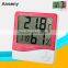 Desktop Wireless Digital Thermometer Hygrometer With Clock