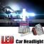 2016 Automobile headlamps high power 30W 880 led car headlight COB chip 360 glow Light H4 12V led car light for cars