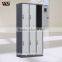 WLS metal gym locker 6 door metal industrial storage lockers