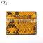 2016 Latest Business Credit Card Holder Python Leather Card Holder