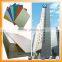 high quality PVDF coated Aluminum Curtain wall panel