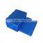 Folding plastic popcorn container