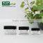 5g 15g 30g 50g Double Wall Plastic Facial Moisturizer Jar with Square Bottle