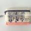 Fashion Plain Linen Fabric Pencil Case / Pen Bag