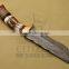 CITIZEN KNIVES, BEAUTIFUL CUSTOM HAND MADE DAMASCUS STEEL HUNTING BOWIE KNIFE