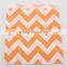 Chevron Porpcorn Kraft Paper Favor Bag