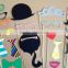 Self-adhesive Fake Beard Moustache Mustache Eyebrow Glasses Set Kit Halloween Props Costume Funny Dress Up Cosplay Party                        
                                                Quality Choice