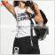 Street-Styling 100% cotton loose fit sleeveless custom gym sport tank top casual style women t-shirt                        
                                                Quality Choice