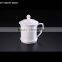Used Porcelain Cappuccino Cups for Resturant
