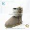 Fashion Winter micro velvet nice snow boots for ladies