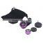 3 In 1 Universal Clip Fish Eye+Macro+Wide Angle Lens for iPhone,Samsung and other Mobile Smartphones hot sale