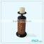 wedding decoration globe candle holder wood glass and alluminium candle holders plating candle holder