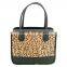 Fashion patchwork leather bible case / ladies bag / patch leather bag