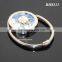 New Arrival Round Portable Swivel Alloy Purse Handbag Holder S Shaped Custom Metal Folding Hook Hanger