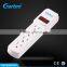 6 outlet USA Standard electrical power strip sockets with single switch
