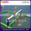 0.9mm pvd tarpaulin inflatable water volleyball field, inflatable water soccer field,portable filed for water games