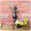 animal wrought iron ant garden decoration with flower pot