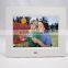 High quality 9 years manufacturer experience 8inch Full(H2) digital photo frame lcd media player
