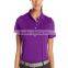Custom women plain polo shirts wholesale