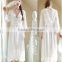 Women's Sexy Lace Robes Long Classic Lounge Wedding Gown Nightwear