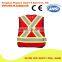 Pvc Strap Reflective Safety Vest Red 3M Reflective Vest Certified