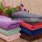 Solid Color Microfiber Towel With Overlocked Edge Best Choice