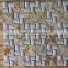 Sunny Beige limestone, marble mosaic tiles