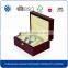 Luxury Design Wooden Mens Watch Box With Pillow