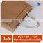 Customizable direct wholesale brown kraft paper bag with handles
