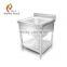 industrial commercial high-end stainless steel sink cabinet with workable price