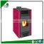 home using wood pellet stove with remote control CE EN14785