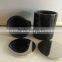 Black Marquina Large Candle Vessel, Large Marble Candle Jars