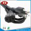 American ac power cord plug conductor 3 pin power cord united states