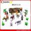 Funny farm animals set promotional toys