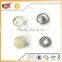 Hot sale fancy custom coat and blazer button four part press prongs snap button