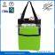 reusable shopping foldable bag with front zipper pocket